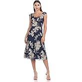 JS Collections Women's Miriam A-line Cocktail Dress