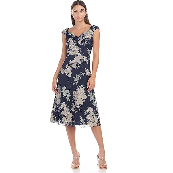 Amazon.com: Hope Flounce Tea Length Dress : Clothing, Shoes & Jewelry Amazon.com: Hope Flounce Tea Length Dress : Clothing, Shoes & Jewelry