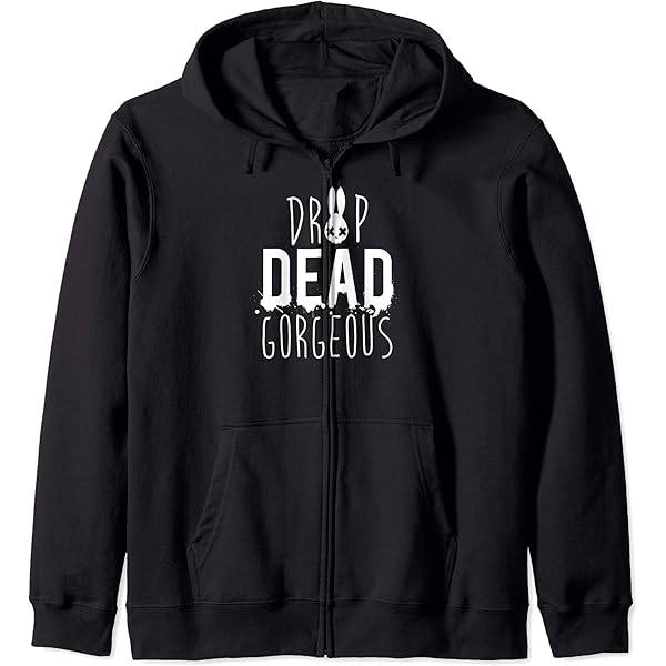 Amazon.com: Drop Dead Gorgeous Shirt, Pastel Goth Designs Zip