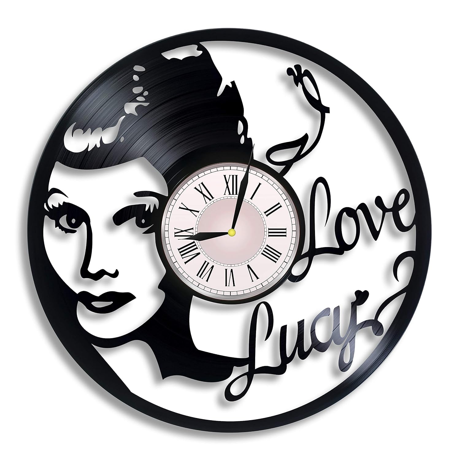 I Love Lucy Gift For Any Occasion I Love Lucy Vinyl Wall Clock Clocks Home Dcor Westmead Iseduph