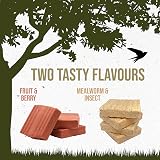 The Birdfood Warehouse Mealworm & Insect Premium Suet Block 10 Pack view 4