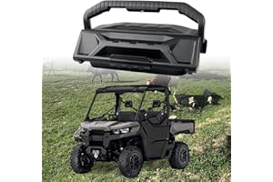 CPOWACE Dash Storage Box Compatible with Can-Am Defender HD5 HD8 HD10 MAX, Black Removable Storage Bin Upper Handy Tool Box Replace #715004344