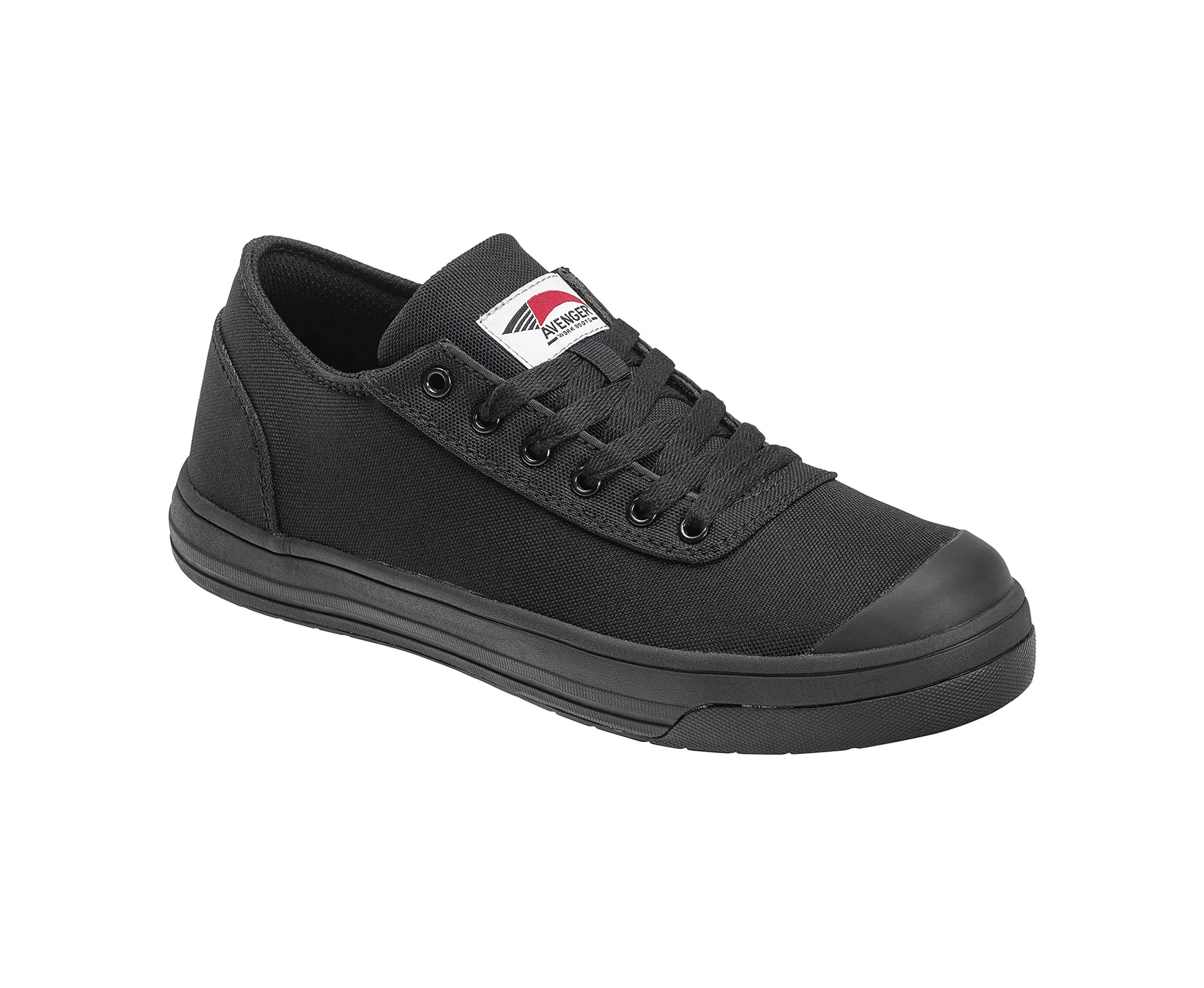 Photo 1 of Avenger Blade Work Shoe by FSI;; Oil Resistant, Slip Resistant, Safety Toe Cap, EVA Midsole, Rubber Outsole, Low Top, A323 - Black/Black; Size 11 Wide Width