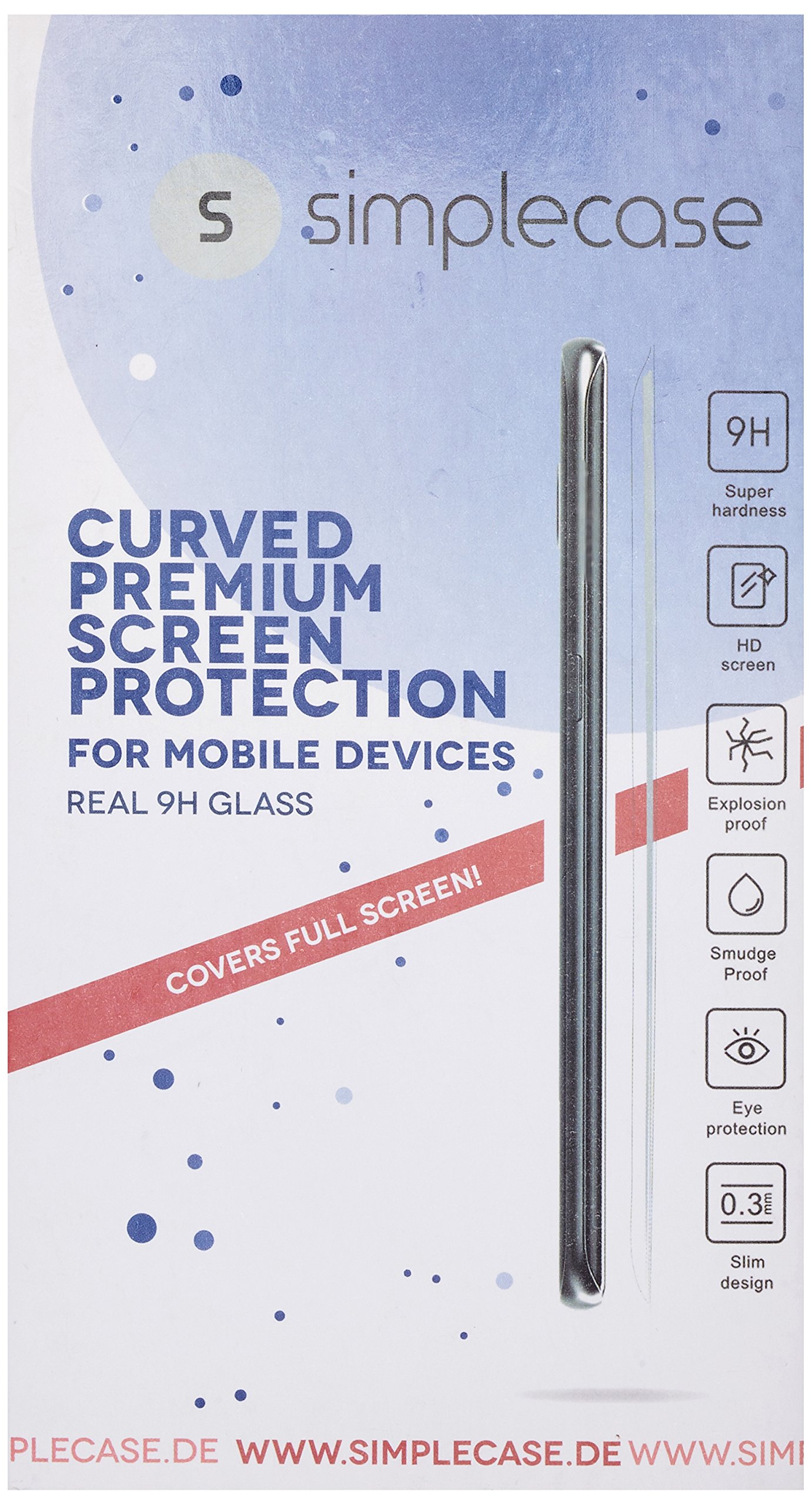 simplecase Simpl Case BU/321546 Premium Screen Protector (Pack of 2)