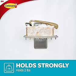 Command Soap Dish for Shower, Damage Free Hanging
