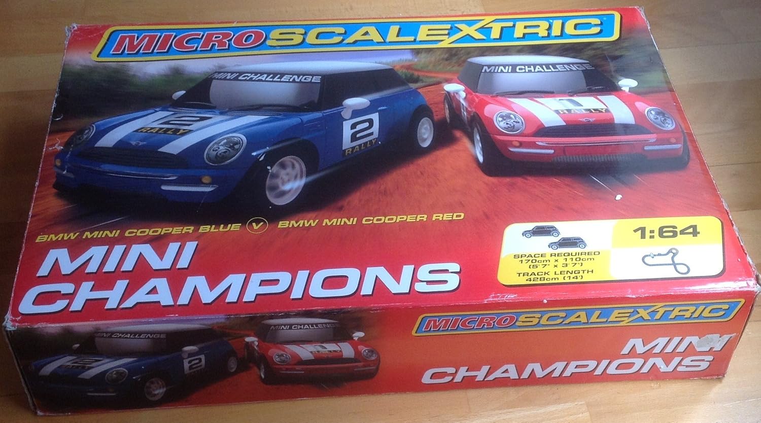micro scalextric mini champions