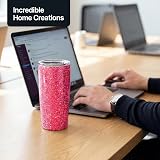 Hemway Fluorescent Pink Glitter Shaker Ultrafine 130g for Resin Epoxy view 8