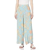 Jessica Simpson Womens Julie Pull on Wide Leg Pant Plus