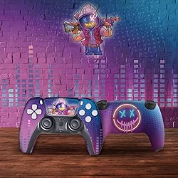 BABY CUDDLE BOX Neon Abyss Custom PS-5 Controller