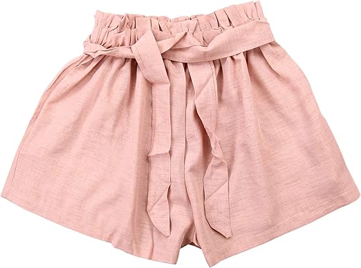 paperbag shorts pink