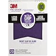 Papier Abrasif 3M Pro Grade - Grain 80 - Format 9x11 Pouces - Lot De 20 Feuilles - Antidérapant Et Résistant - 6