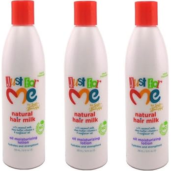 Just For Me NATURAL HAIR MILK - Oil Moisturizing Lotion 10 fl. oz. (295 mL)
