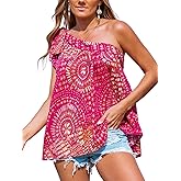 CUPSHE Womens Beach Vacation Sleeveless Bow Backless Summer Tops 2025 Fashion Tank Top