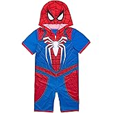 Marvel boys Hooded Blanket Sleeper, Comfortable Pajamas, Soft & Cute for Kids