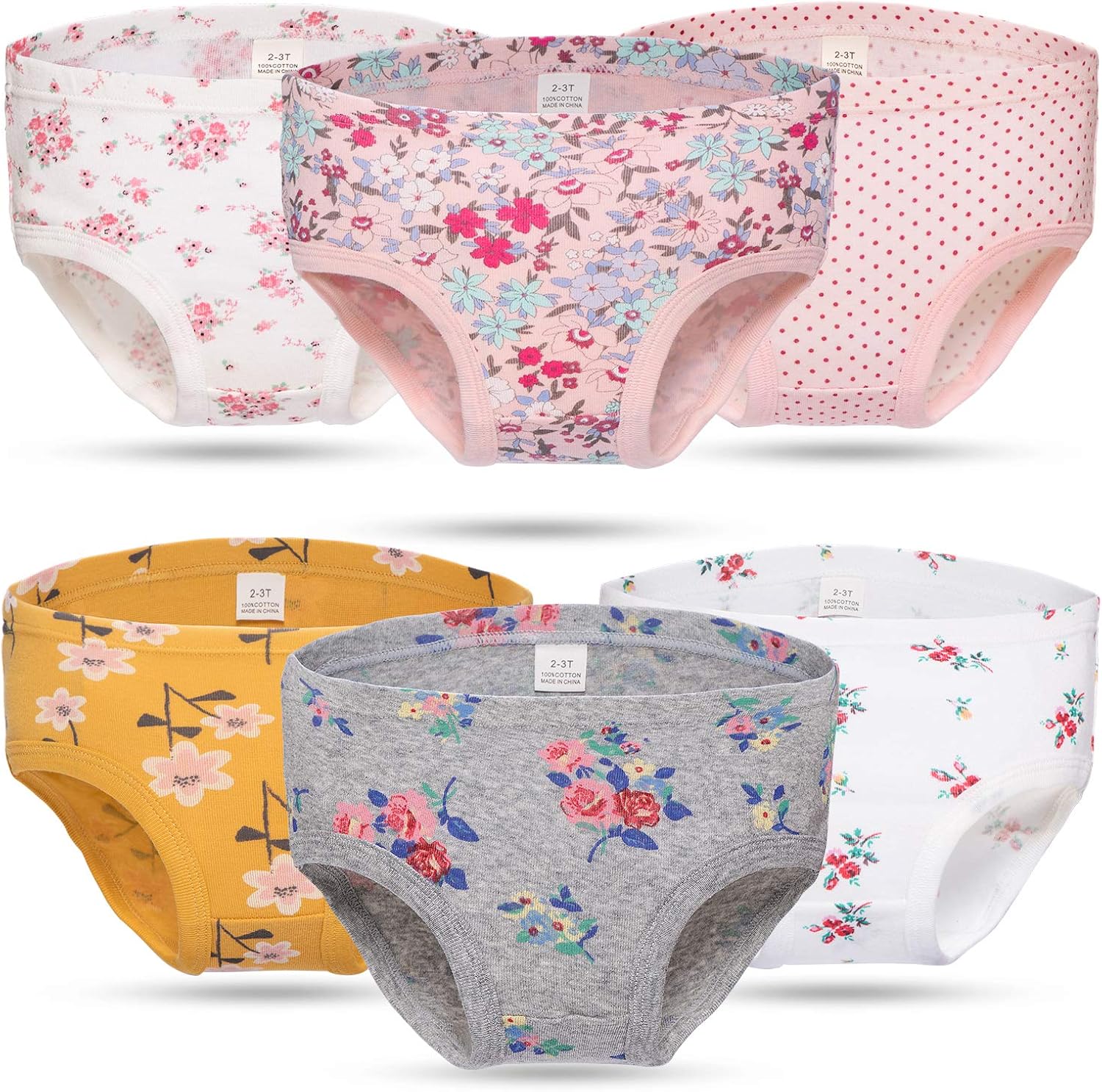 Mutandine Bambine In Cotone - Confezione Da 8, Morbide, Senza Tag E Con Design Carini - Foto 6