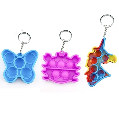 Buy 3 Packs Mini Pop Keychain Simple 