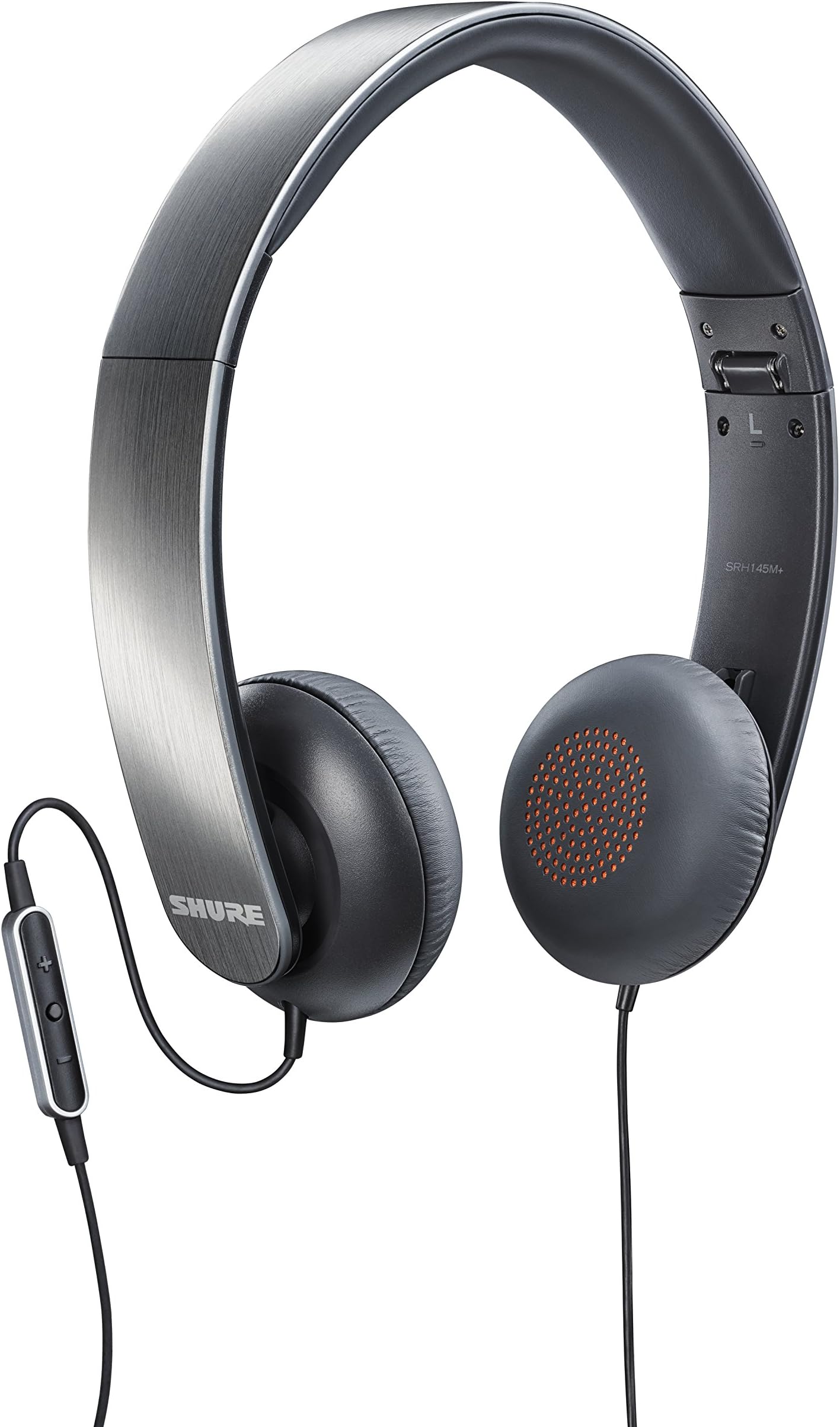 Shure SRH145m+ Portable Collapsible Headphones with Remote and Microphone