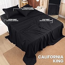Utopia Bedding California King Sheet Set – 4