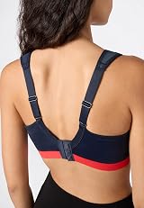 Champion Active D+ Shock Absorber Sports Bra Maximum Support Dark Blue Red view 6