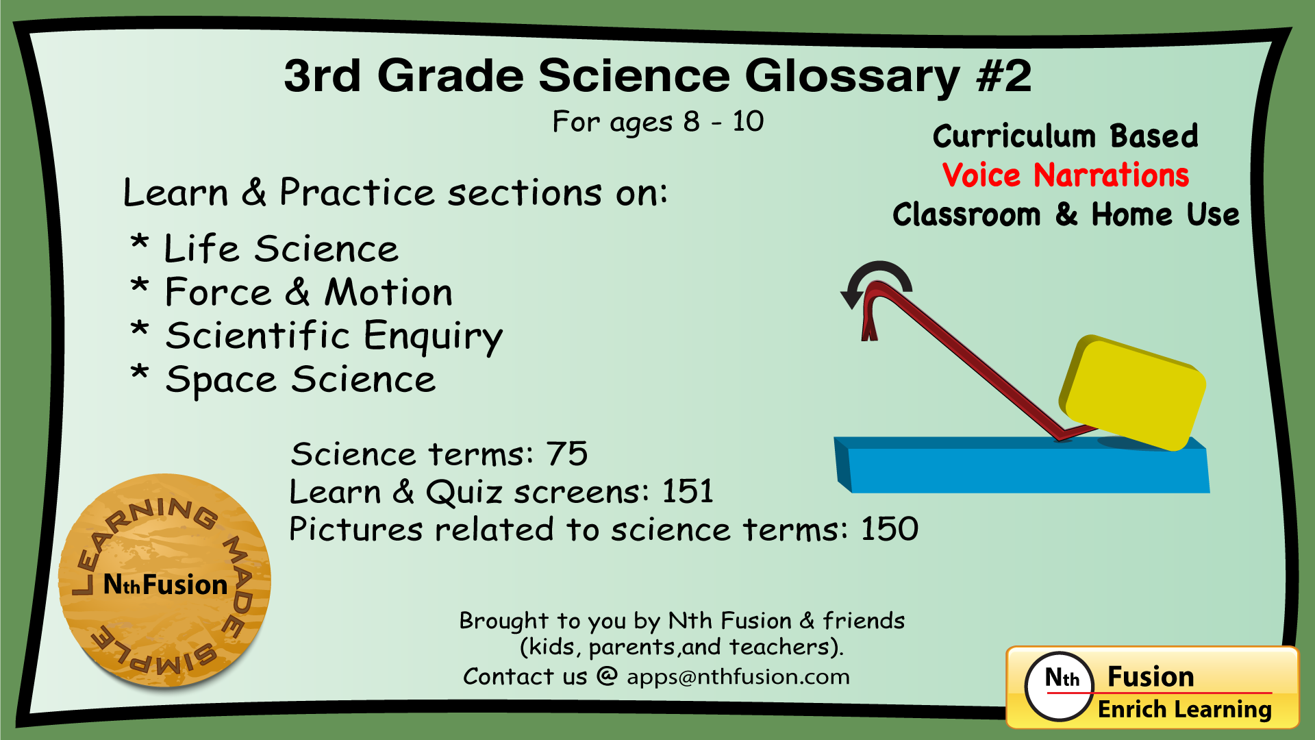 3rd grade science glossary 2 learn and practice