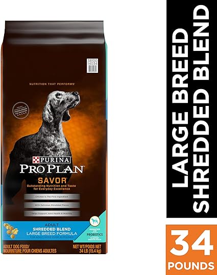 Amazon Com Purina Pro Plan With Probiotics Large Breed Dry Dog