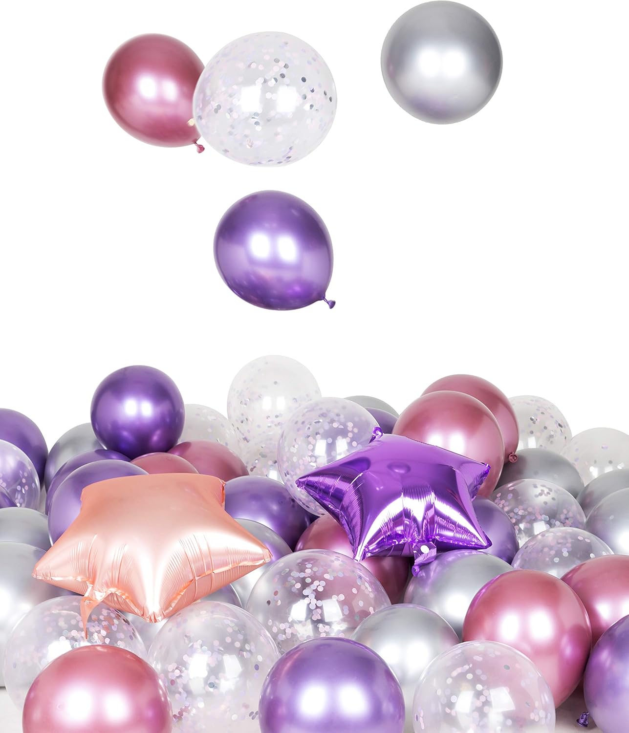 Download Purple Metallic Chrome Pink Silver Balloons Garland Arch Kit 62 Pcs Unicorn Theme Wedding Birthday Decoration Globos Party Party Supplies Balloons Kiririgardenhotel Com