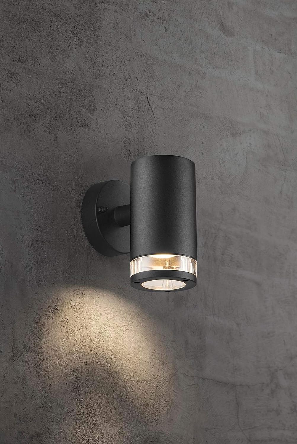 Nordlux Birk Outdoor Wall Light Black Aluminium GU10 Weatherproof - Garden, Patio, Entrance Mains Powered, IP44 - Image 4