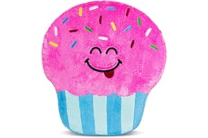 Good Banana Cupcake Floor Floatie, Kids’ Round Floor Pillow Seating, Soft Comfortable Cushion, Inflatable Seat,Fun & Colorful Decor for Bedroom, Playroom, Reading Nook,Living Room & Dorm Room, Multi