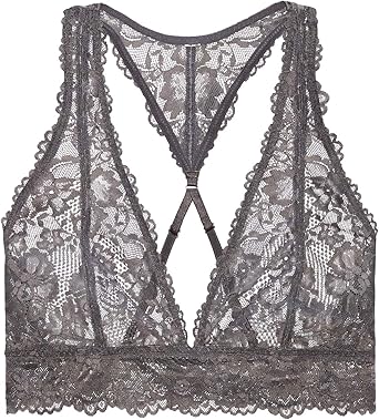 Savage X Fenty Floral Lace Bralette Sujetador Para Mujer Amazon Es Ropa Y Accesorios