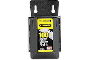 Stanley-Bostitch 1992 Heavy-Duty Knife Blades with Dispenser (BOS11921A)