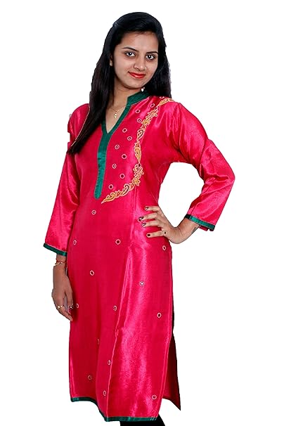 mashru silk kurtis