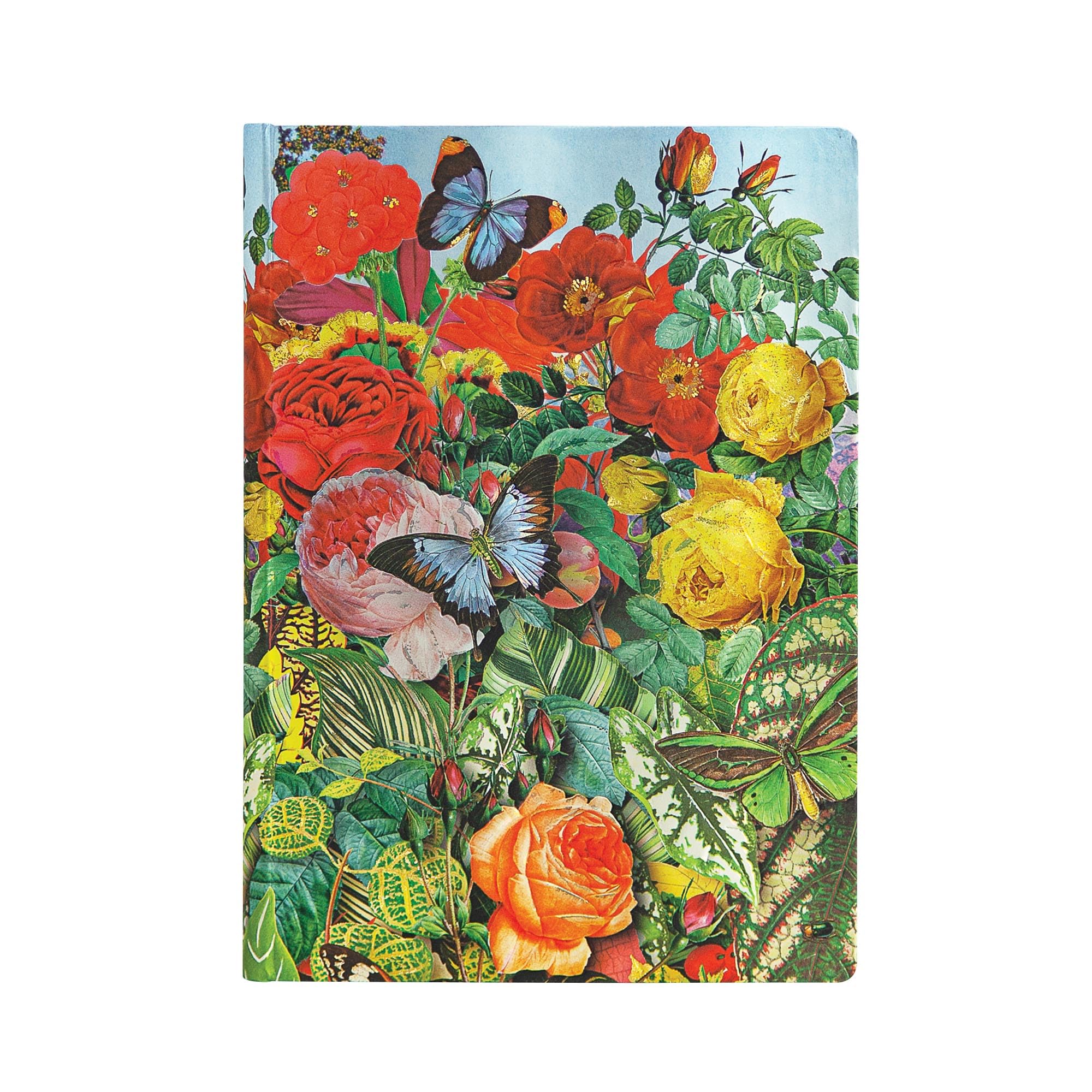 Paperblanks Hardcover Journal Butterfly Garden | Unlined | Midi (130 × 180 mm)