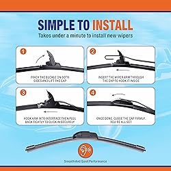 WOWIPER 28 and 20 inch Windshield Wiper Blades