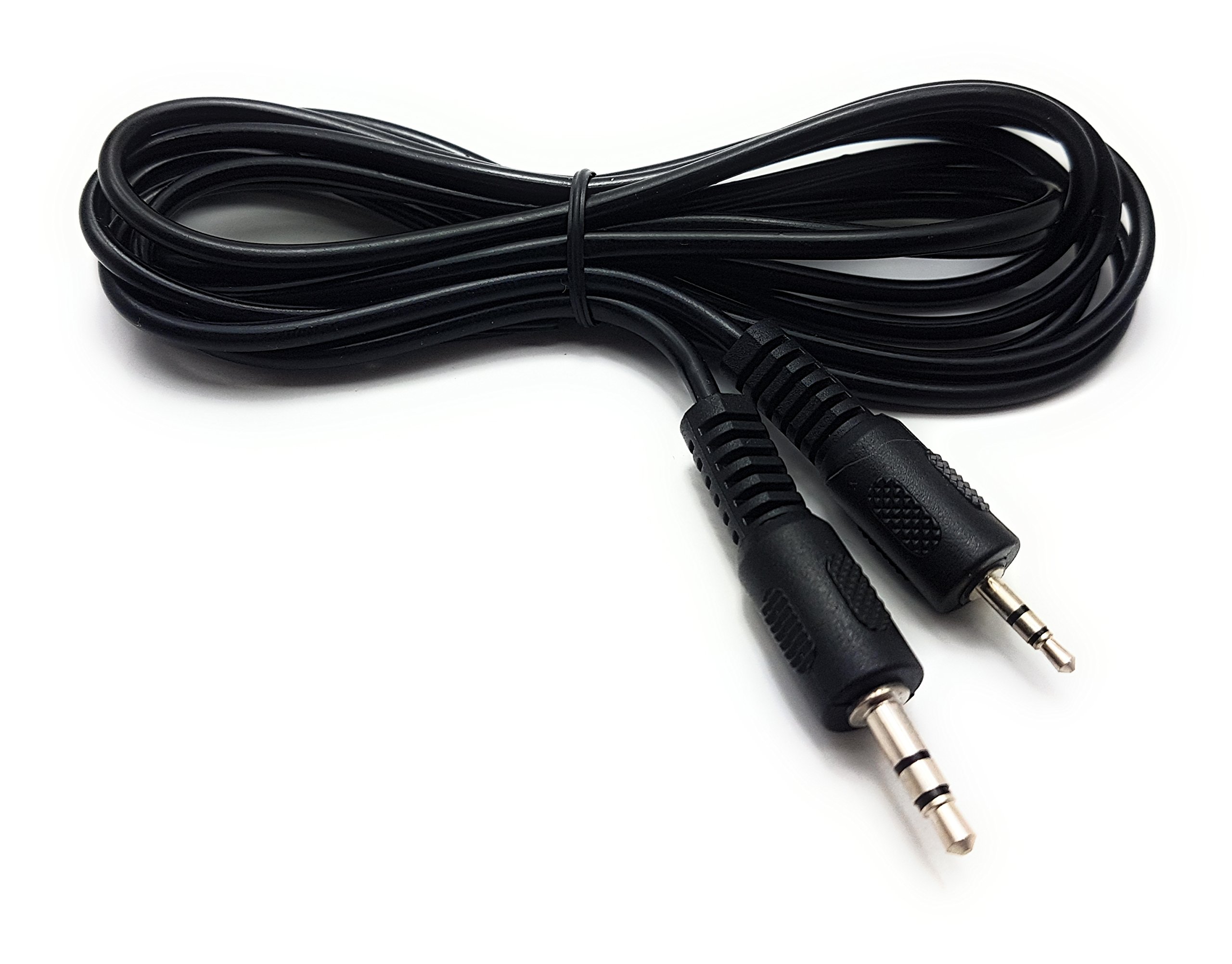 MainCore 2m Long 2.5mm to 3.5mm Stereo Audio Jack Plug Cable Cord Lead (Available in 0.50m, 1m, 1.5m, 2m, 3m) (2m)