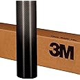 3M 1080 CF12 / CFS12 Black Carbon Fiber 5ft x 50ft (250 Sq/ft) Car Wrap Vinyl Film