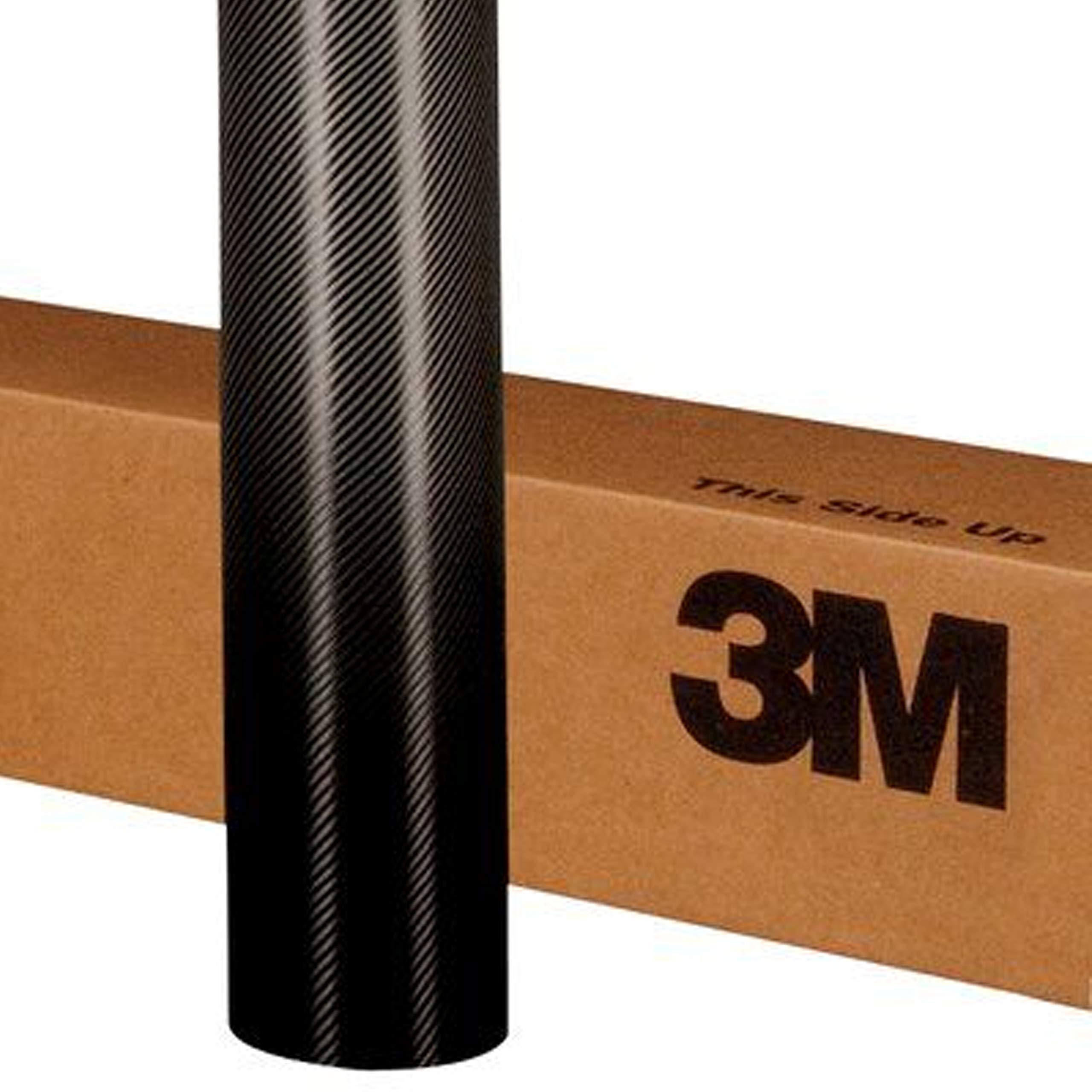 3M 1080 CF12 / CFS12 Black Carbon Fiber 5ft x 30ft (150 Sq/ft) Car Wrap Vinyl Film