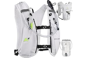N NEVO RHINO Running Vest, Lightweight Hydration Vest, Insulated Water Backpack with 1.5L Water Bladder for Hiking, Trail, Running,Marathons,Cycling