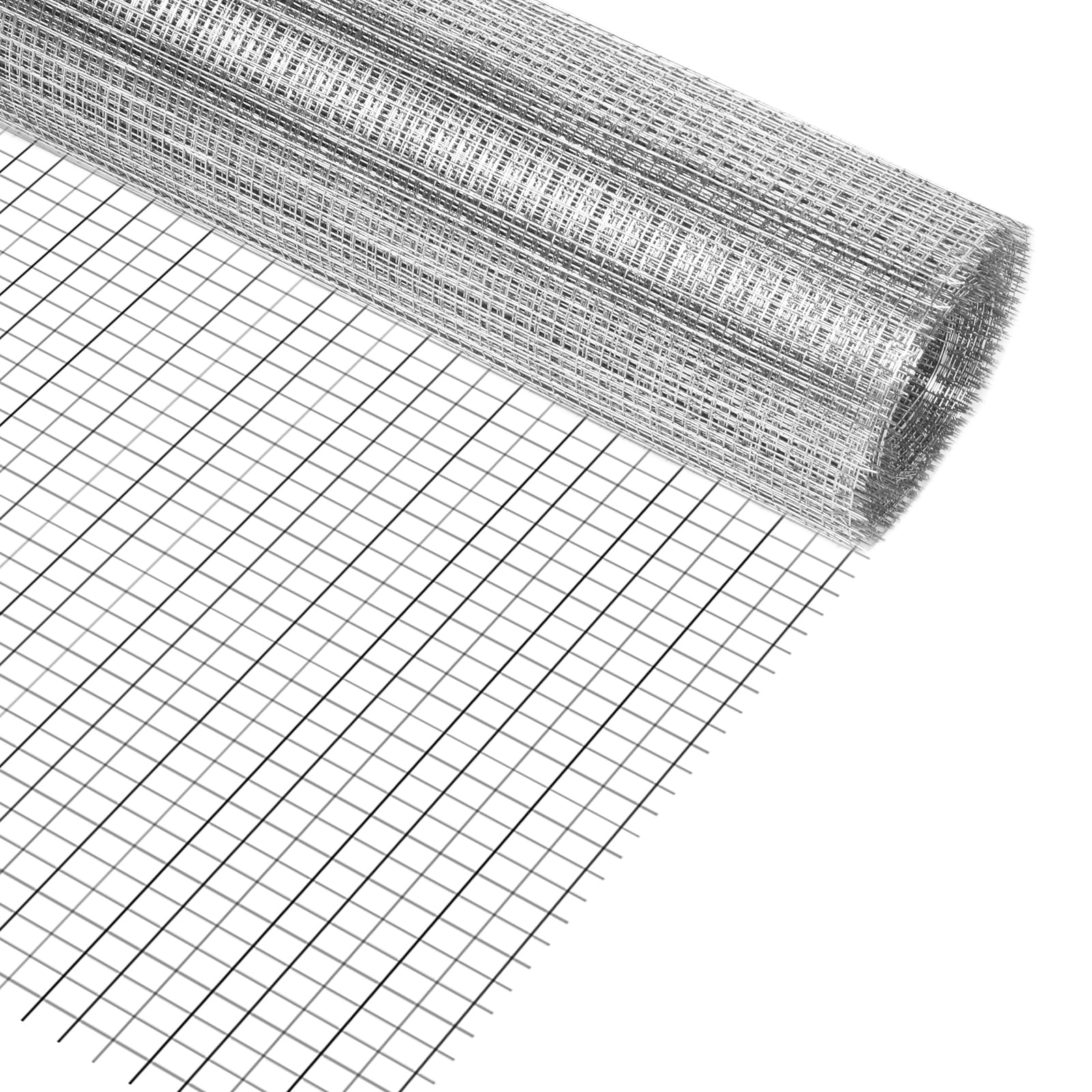 AMFUN 30CM*3M Rodent Mesh,Welded Metal Mesh Hot Dip Galvanised,for Vegetables Garden, Stop & Prevent Mice & Squirrel & Bird Access,Easy to Cut and Install, Never Rust