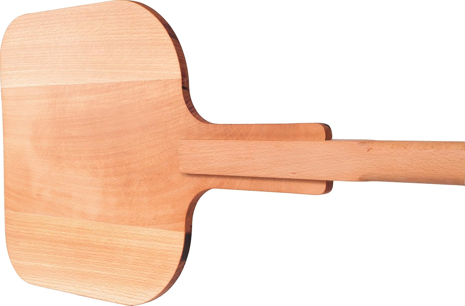 Pala professionale NAPOLI in legno di faggio evaporato massello 35 x 33 per  pizza tonda napoletana manico ergonomico da 130 cm Prodotti Handmade Casa e  cucina outlookplanningdevelopment.com.au