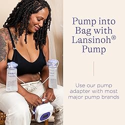 Lansinoh Breastmilk Storage Bags, 50 Count with 2