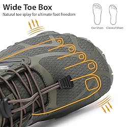 MeXYZ Barefoot Shoes Men Wide Toe Box Zero Drop