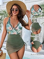 Blooming Jelly Women One Piece Swimsuits Tummy
