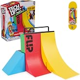Tech Deck, Competition Wall 2.0 X-Connect Park Creator, Customisable and Buildable Ramp Set with Exclusive Fingerboard, Kids&rsquo; Toy for Boys and Girls Aged 6 and up