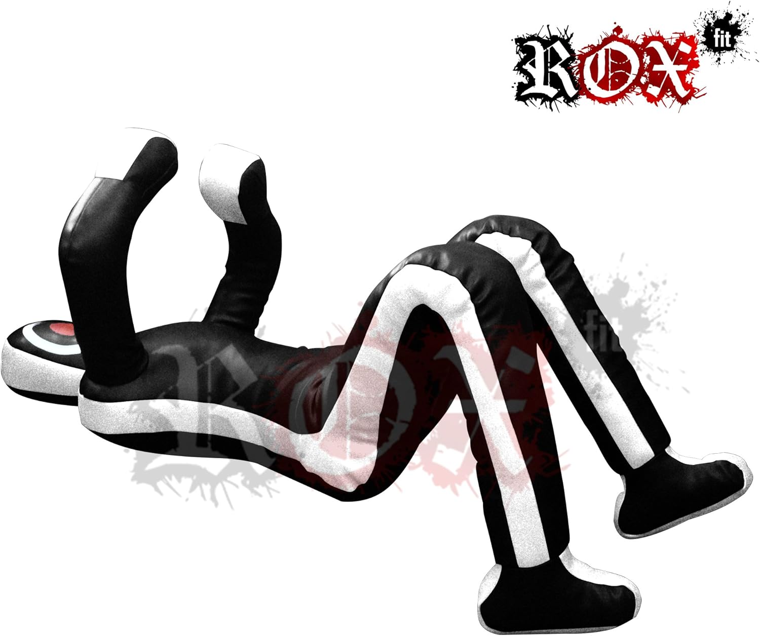 ROX Fit - Manichino Realistico Presentazione in Stile Brasiliano per Allenamento JiuJistsu (Senza Imbottitura) Non Riempito Nero (4 Piedi (48) - 120 cm - Non Riempito