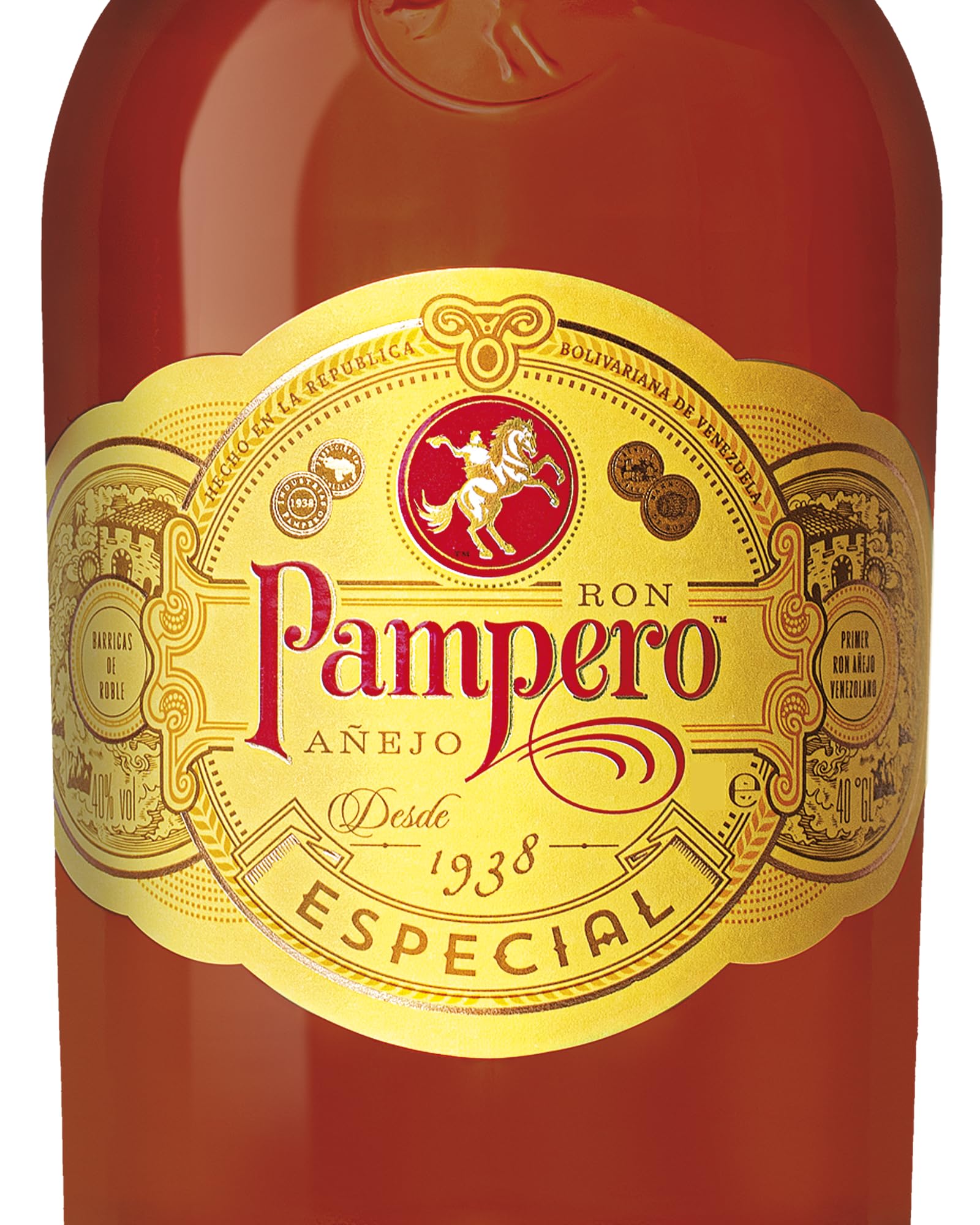 Pampero Añejo Especial | Premium- Rum | Aromatischer Klassiker | handgefertigt aus Venezuela | 40% vol | 1000ml Einzelflasche | 2