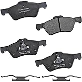 Bendix Premium SBC1047B Ceramic Front Brake Pads for Ford Escape 2012-2010, Mercury Mariner 2011-2010