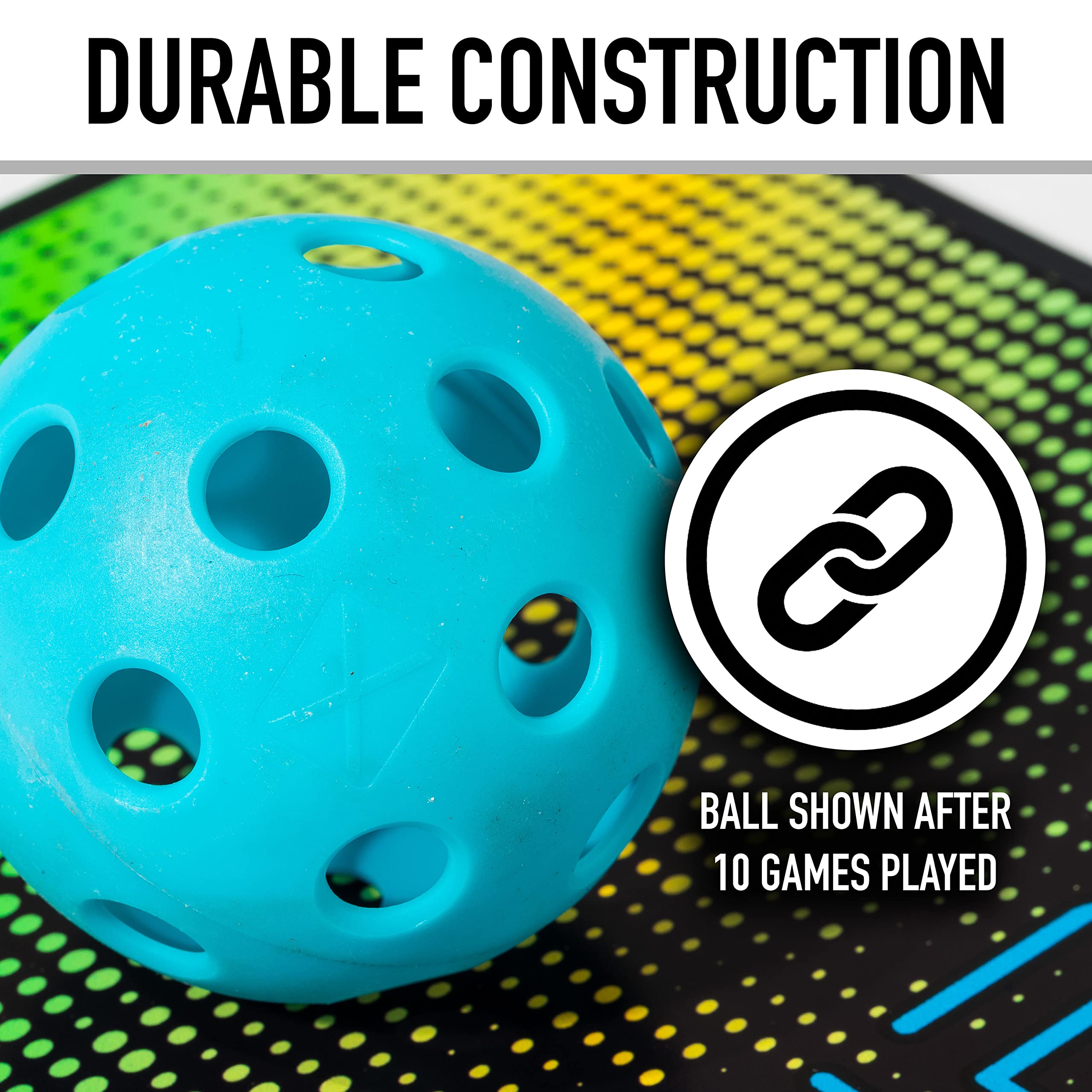 Franklin Sports X-26 Indoor Pickleballs - 3 Pack, 12 Pack & 100 Pack Bulk - USAPA Approved Tournament Pickleballs - Multiple Colors