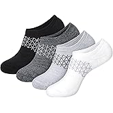 Hanes Women's Absolute Active No Show Socks (4-Pack)