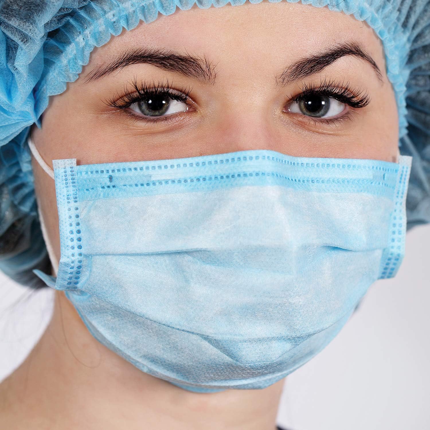 20pc Surgical Masks Medical Standard - Sealed Bag - Face Masks available in the UK - Blue