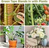 KINGLAKE 12mm 10m Olive Green Garden Tape Plant Tie Self Adhesive Hook and Loop view 5